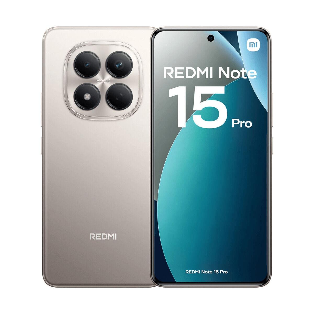 Smartphone Xiaomi Redmi Note 15 Pro 5G 6,83" Octa Core Mediatek Dimensity 7400 Ultra 8 GB RAM 512 GB Plateado