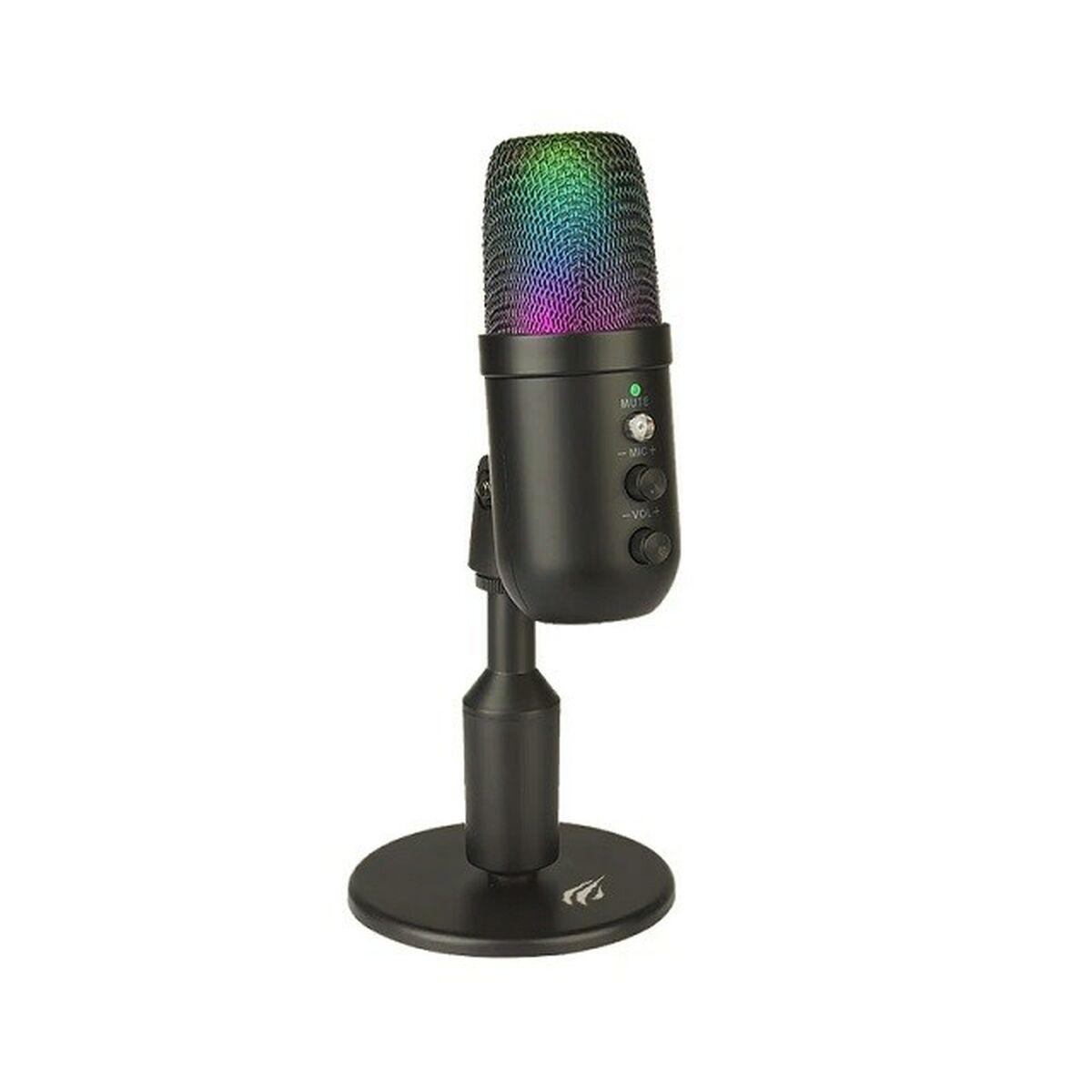Micrófono Havit GK51 Negro
