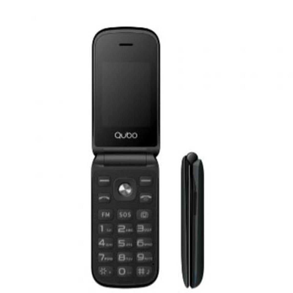 Teléfono Móvil para Mayores Qubo X-209 4G 2,4" 32 MB Negro