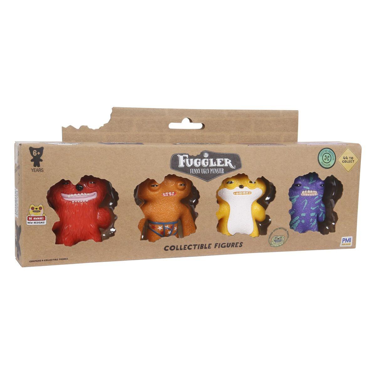Figura Coleccionable PMI Kids World FS2030SC Plástico (4 Piezas) (4 Unidades)