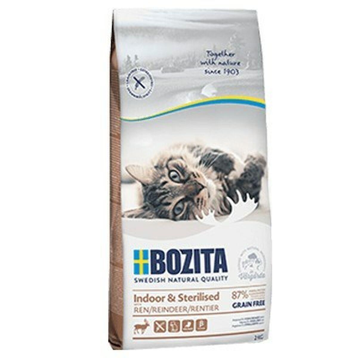Pienso Bozita Indoor&Sterilised Grain free Reindeer Pollo Reno 10 kg