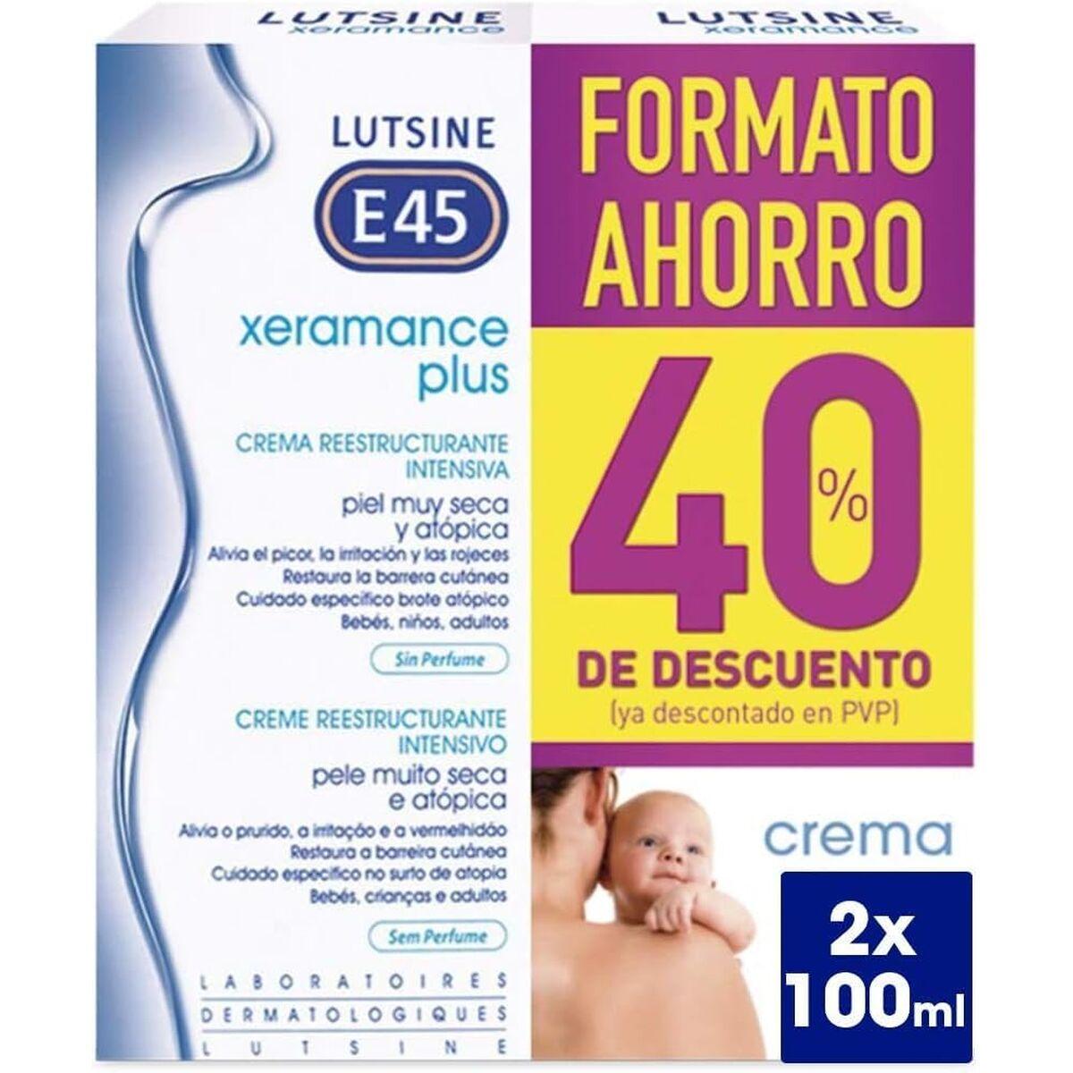 Crema Corporal Lutsine E45 XERAMANCE PLUS 100 ml 2 Unidades