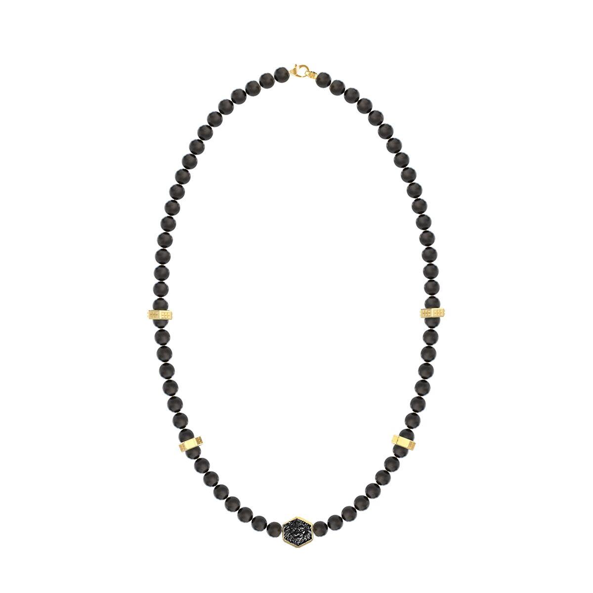 Collar Hombre Guess JUMN06004JWYGBKT-U Negro