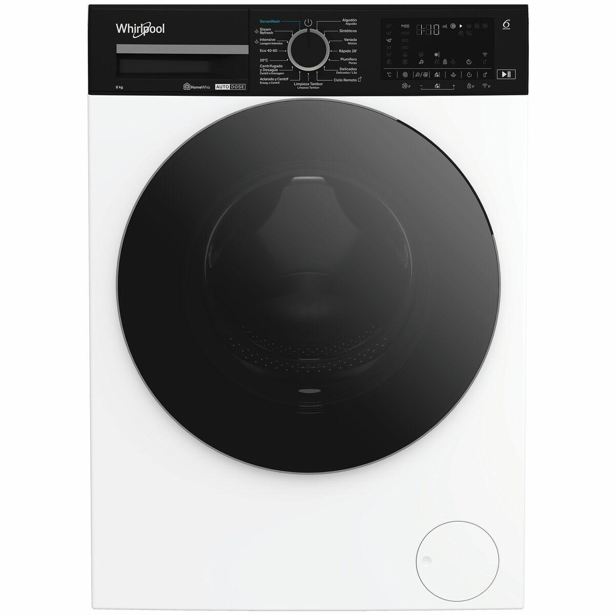 Lavadora Whirlpool Corporation WPM87WADSSPT 8 kg 60 cm