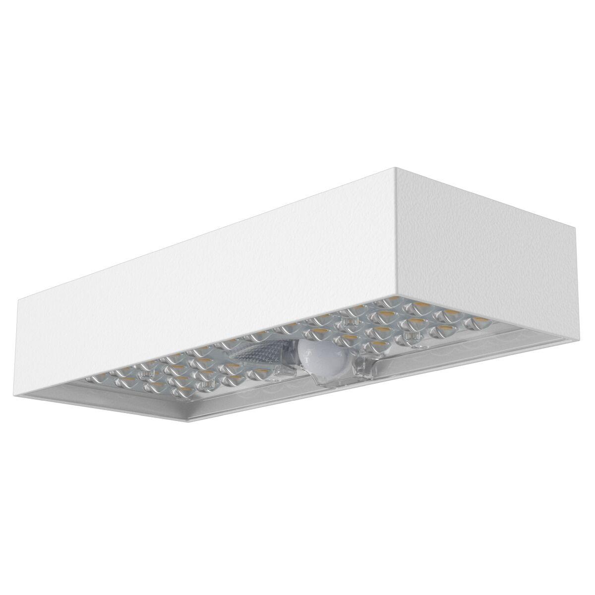 Aplique de Pared Velamp TEGEL Negro Policarbonato 6 W 800 lm (4000 K)