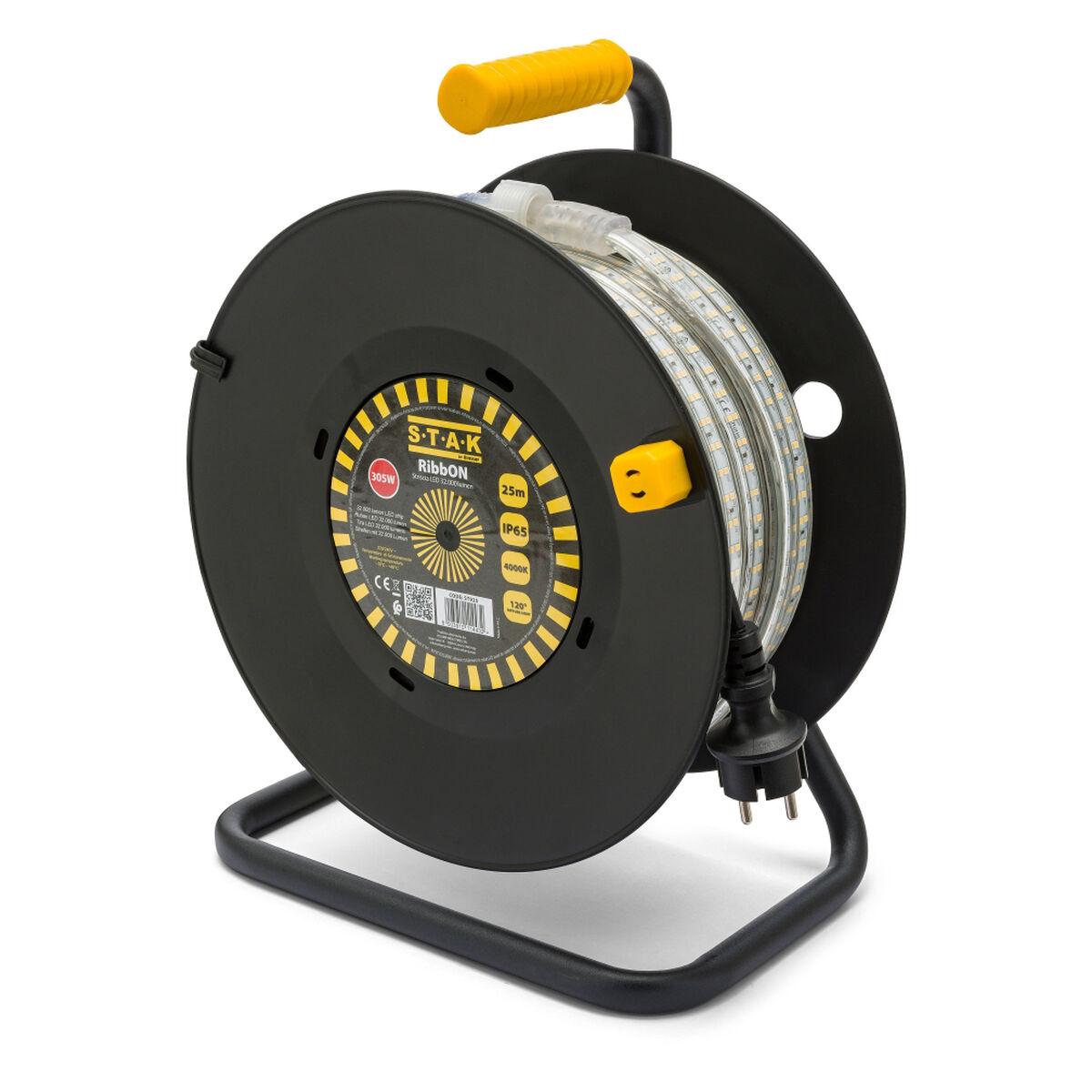 Tiras LED Stak 4000 K Negro Transparente