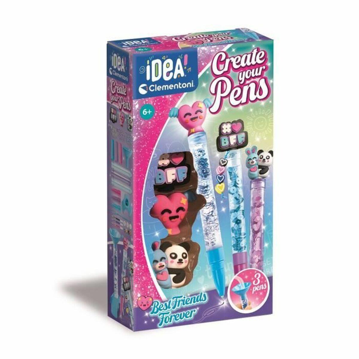 Diseña Dibujos Clementoni Create your Pens Best Friends Multicolor