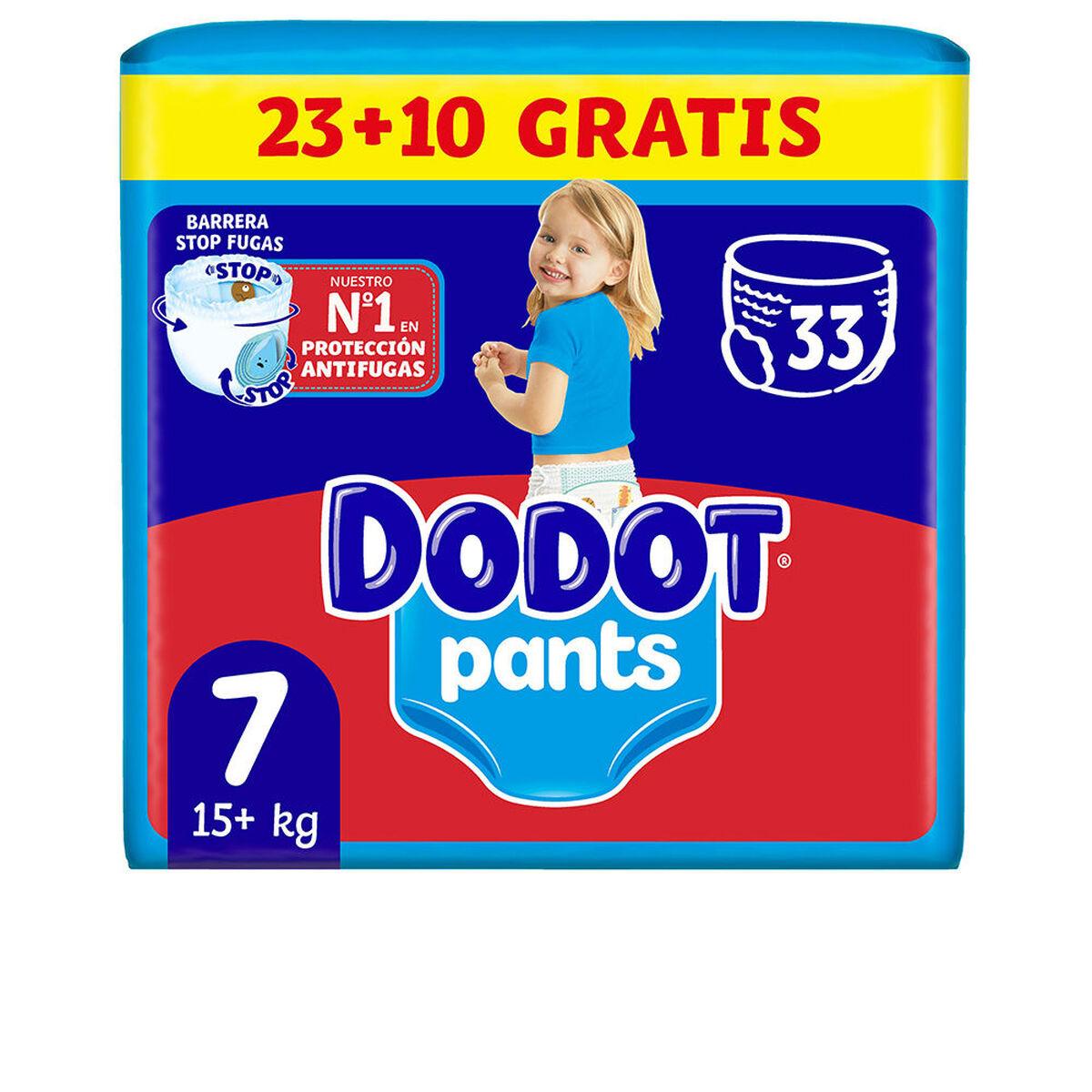 Pañales Desechables Dodot Pants 33 Unidades