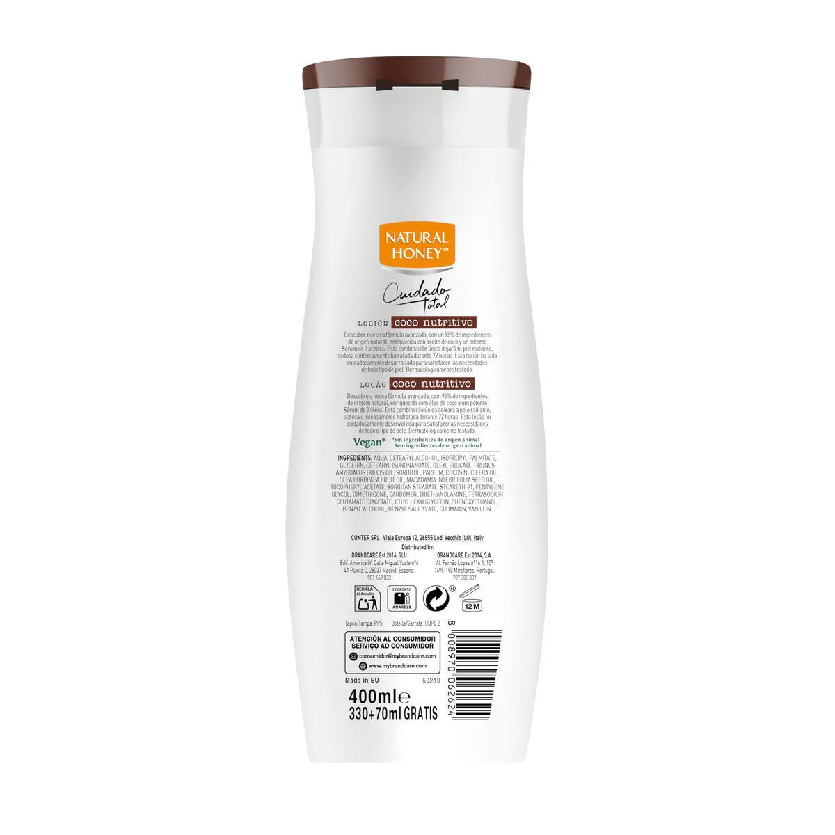 Loción Corporal Natural Honey COCO NH 330 ml