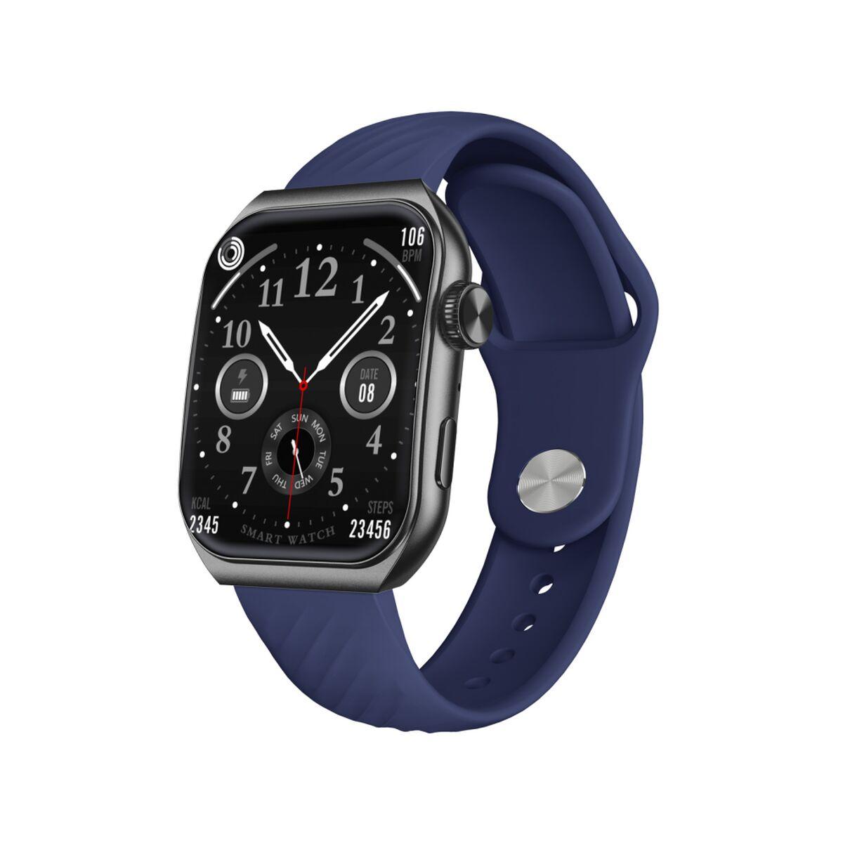 Smartwatch Trevi T-FIT 400 C Azul Negro 1,96" 49 mm