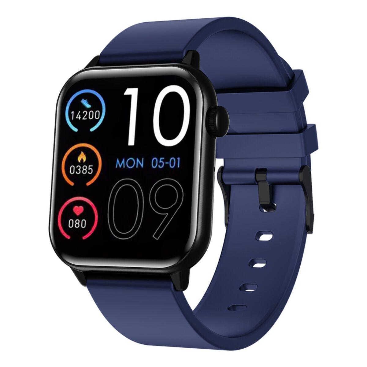 Smartwatch Trevi T-FIT 201 A Azul Negro 1,85" 47 mm