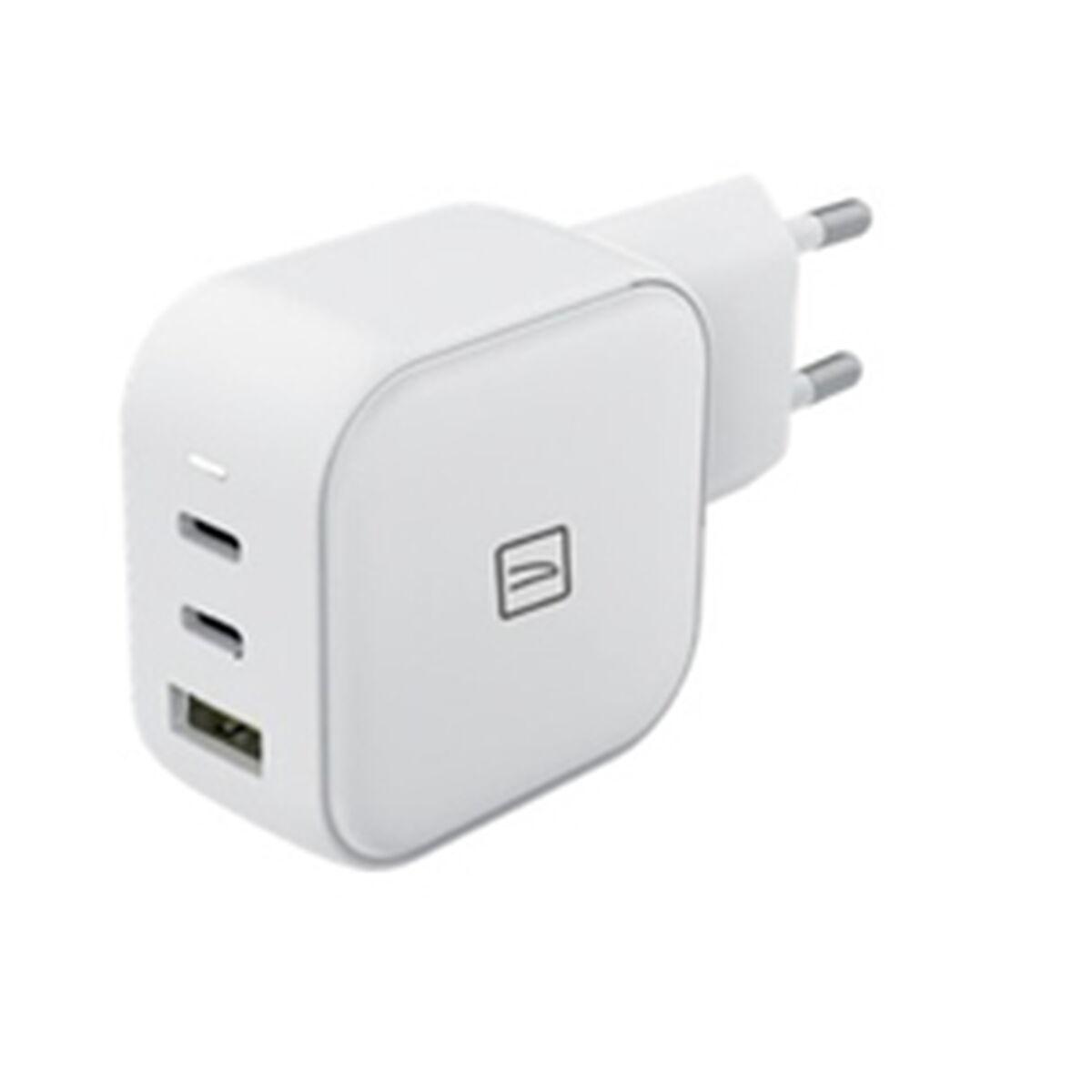 Cargador de Pared Tucano MA-GAN65P-EU-W Blanco 65 W