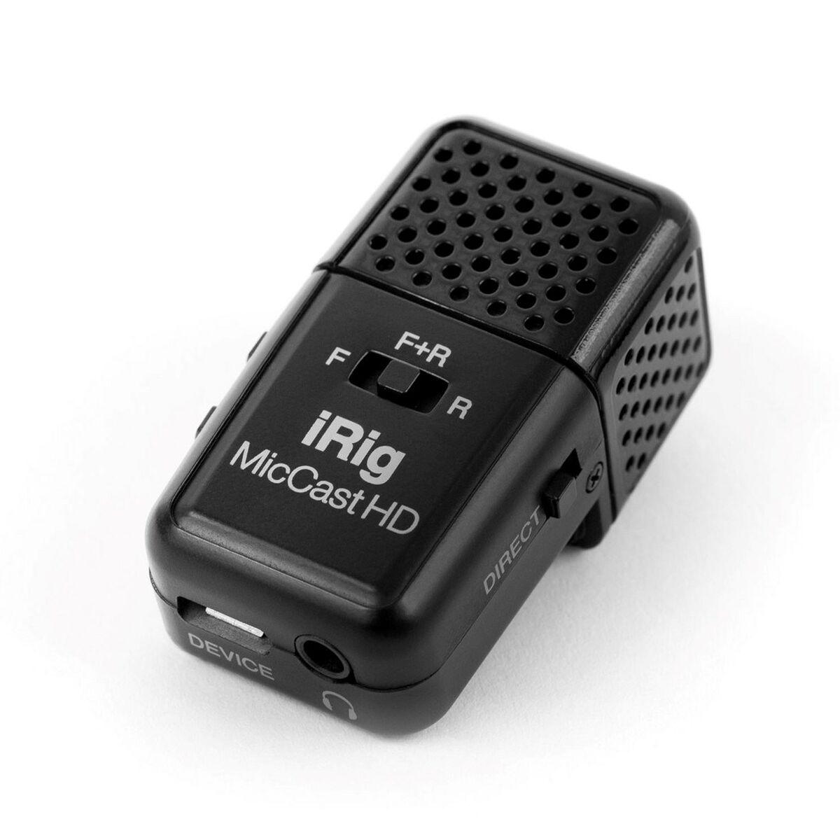 Micrófono IK Multimedia IP-IRIG-CASTHD-IN Negro
