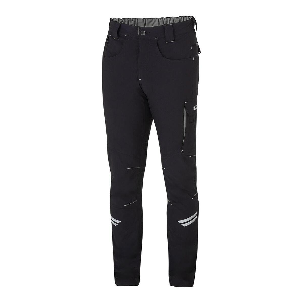 Pantalones de seguridad Sparco kansas Negro Negro/Gris