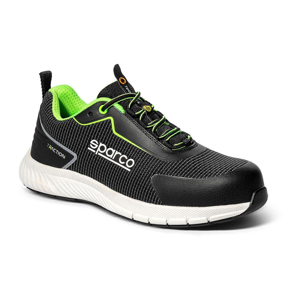 Calzado de Seguridad Sparco traction yuki, esd s1ps sr fo hro Negro