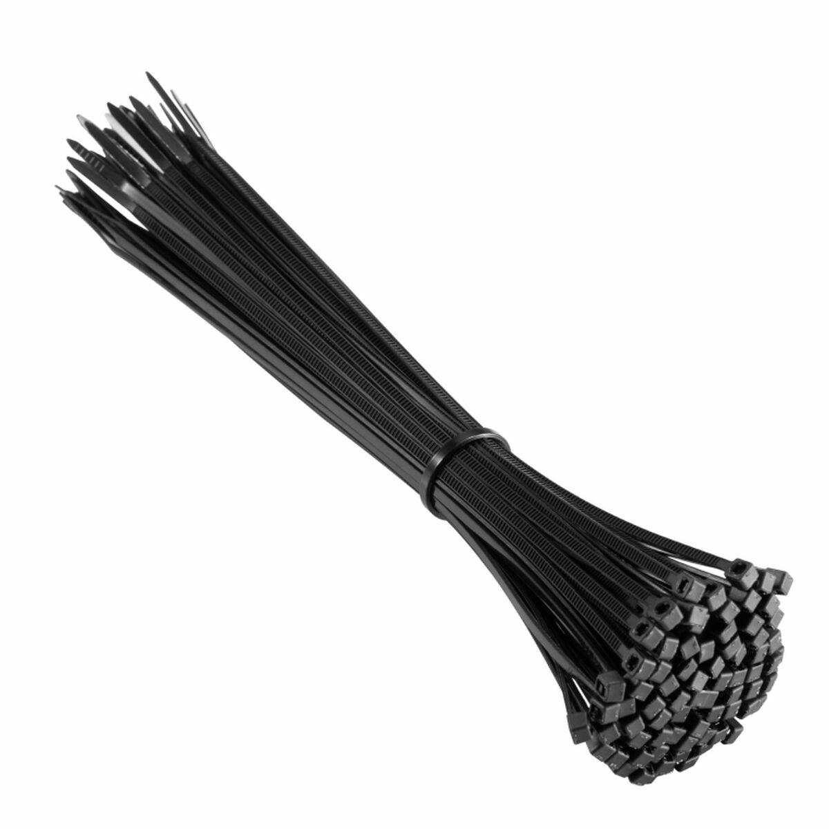 Bridas para cables Ewent EW1564 Negro 100 Piezas (100 Unidades)