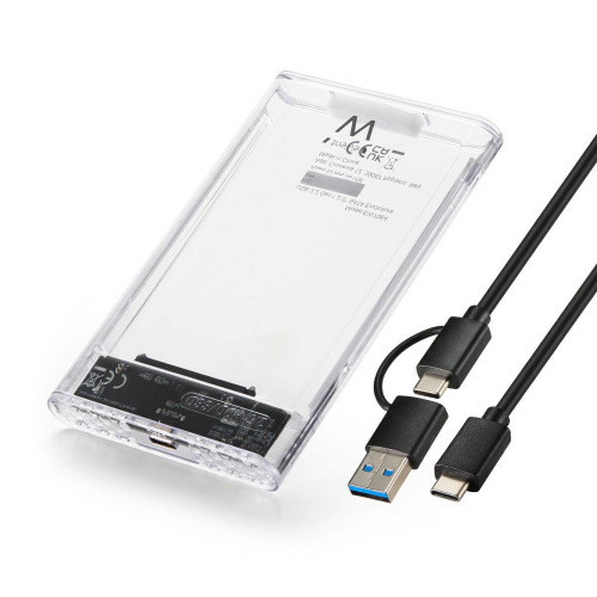 Disco Duro Externo Ewent EW7064 Transparente