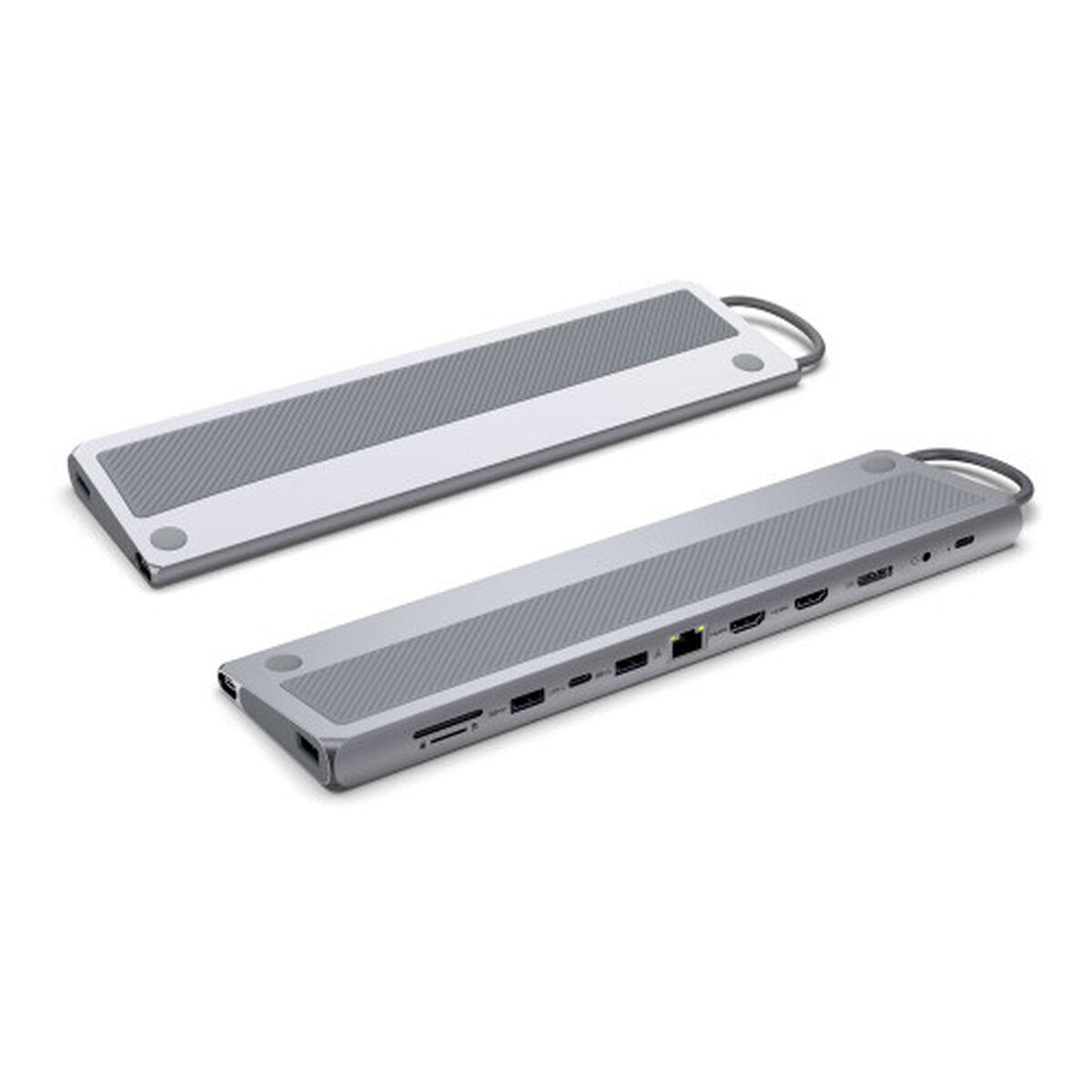 Hub USB Ewent EW1150 Gris