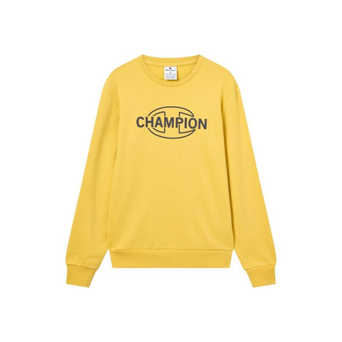Sudadera sin Capucha Hombre Champion Graphic Shop Amarillo