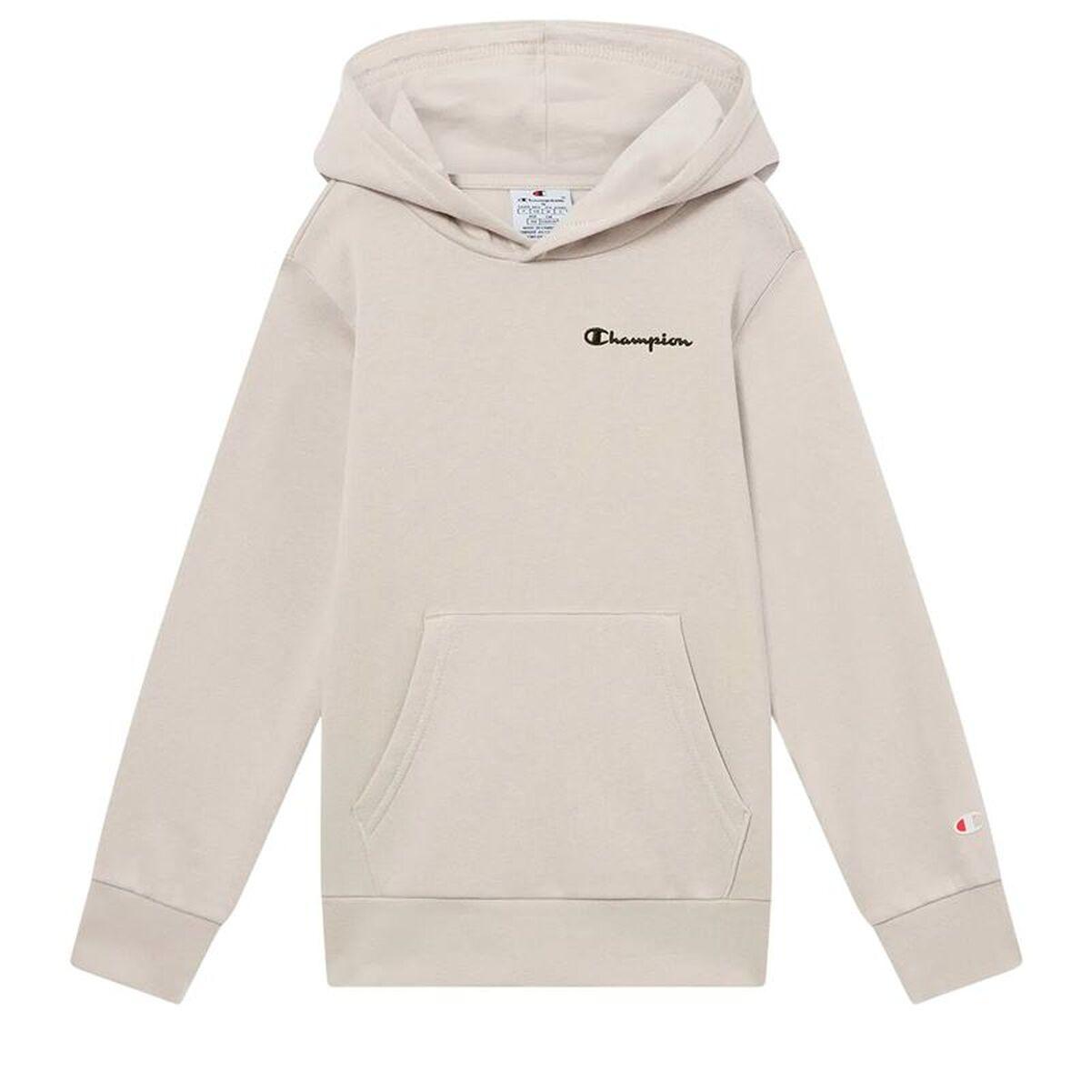 Sudadera con Capucha Niño Champion Icons Contrast Blanco