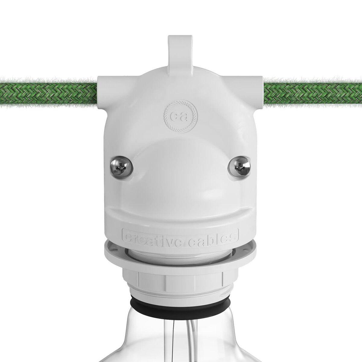 Portalámparas Creative Blanco E27