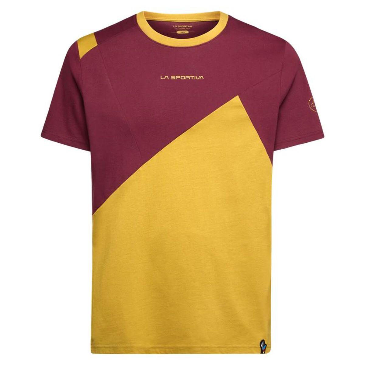 Camiseta de Manga Corta Hombre La Sportiva Dude Dorado