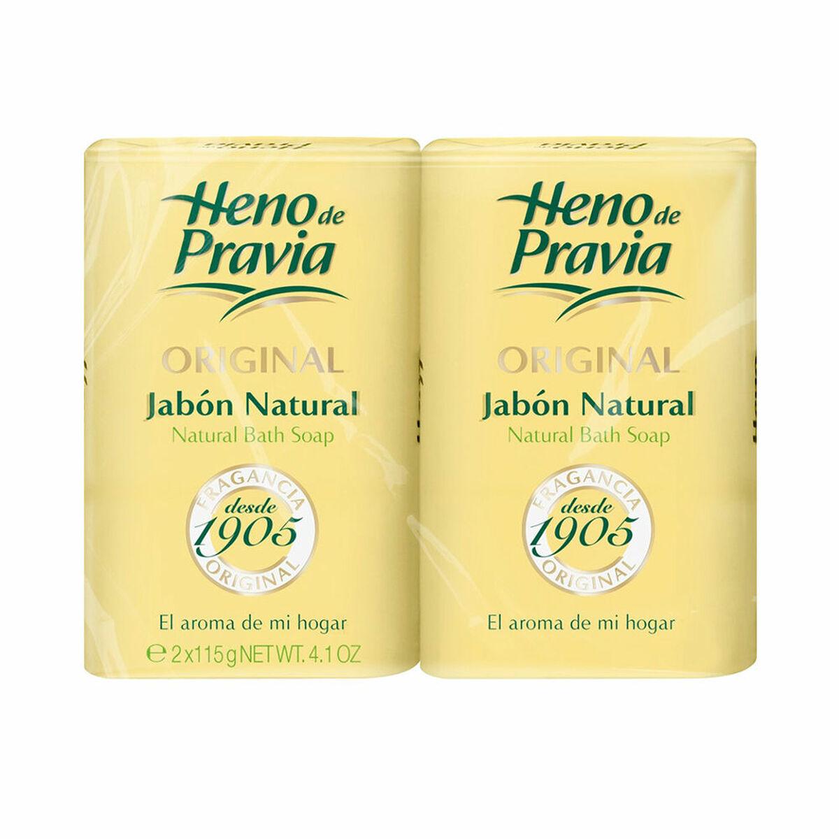Pastilla de Jabón Natural Heno De Pravia ORIGINAL 115 g 2 Unidades