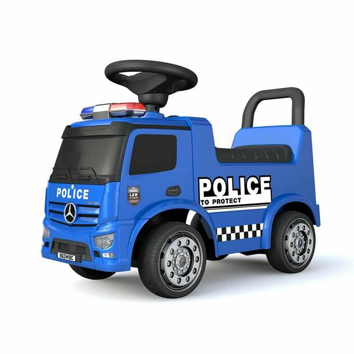 Correpasillos RunRunToys Mercedes Azul