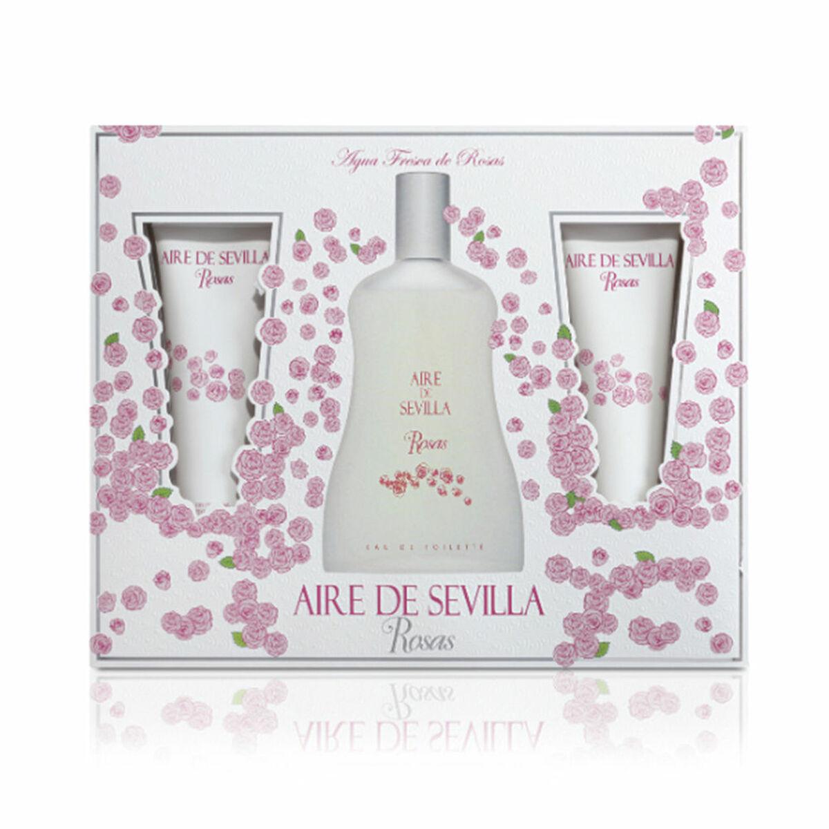 Set de Perfume Mujer Aire de Sevilla ROSAS 3 Piezas