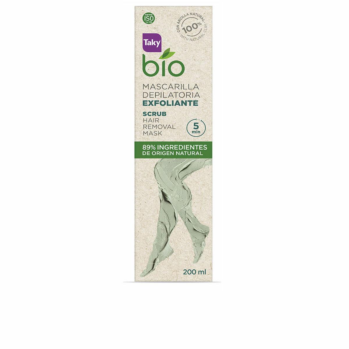 Crema Depilatoria Corporal Taky Bio Natural 0% Scrub 200 ml