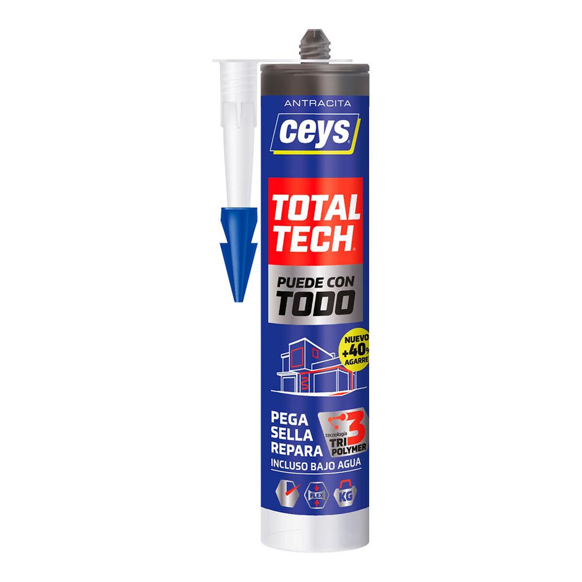 Sellador/Adhesivo Ceys total tech Antracita 290 ml