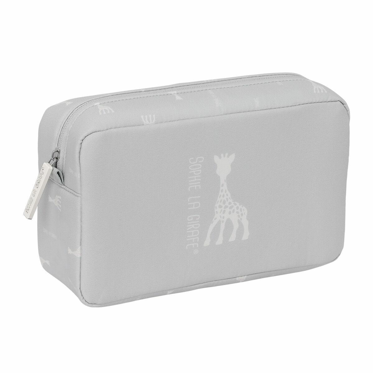 Neceser de Viaje Sophie la Girafe Gris claro 28 x 16 x 9 cm