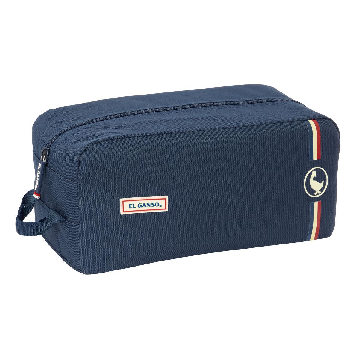 Zapatillero de Viaje El Ganso Eclipse Azul marino 34 x 15 x 18 cm