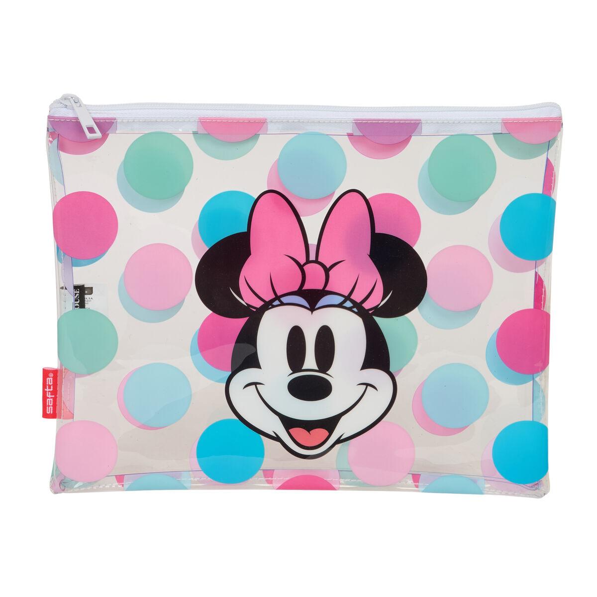 Bolsa de Playa Minnie Mouse Beach Multicolor Transparente