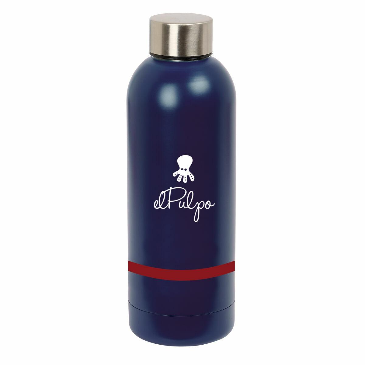 Botella Térmica El Pulpo Azul marino Acero Inoxidable 500 ml