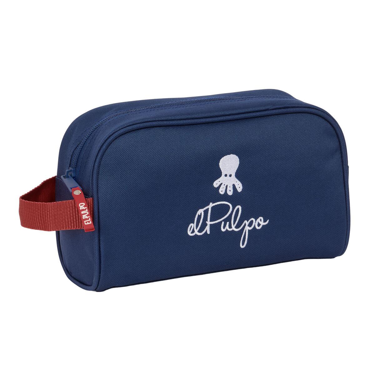 Neceser de Viaje El Pulpo Azul marino 24 x 15 x 10 cm