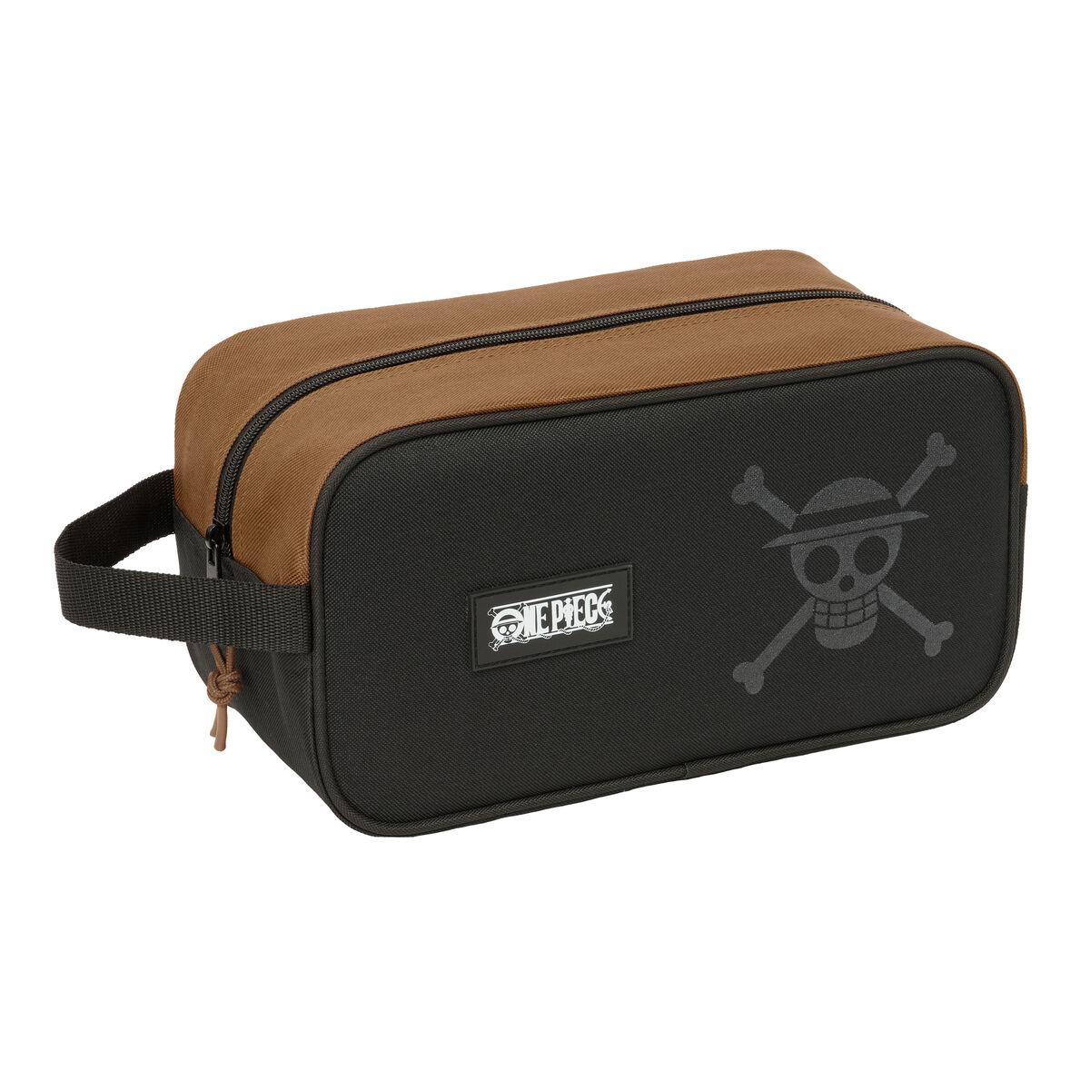 Zapatillero de Viaje One Piece Negro 29 x 15 x 14 cm