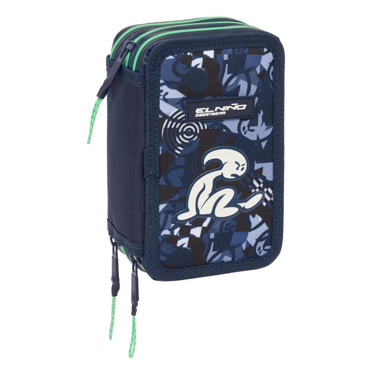 Portatodo El Niño Navy Azul marino 12,5 x 19,5 x 5,5 cm 37 Piezas