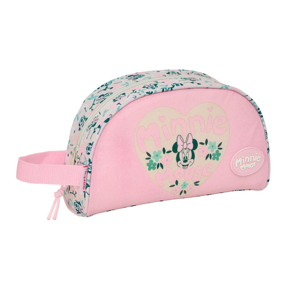 Neceser de Viaje Minnie Mouse Minty Rosa 26 x 16 x 9 cm