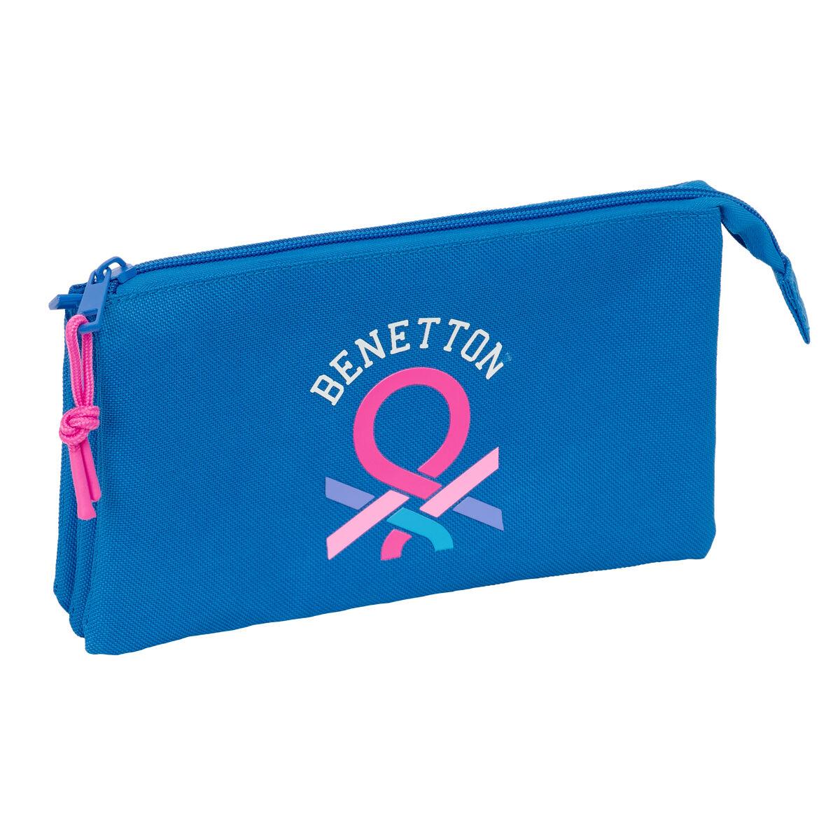 Portatodo Benetton Azulina Azul 22 x 12 x 3 cm