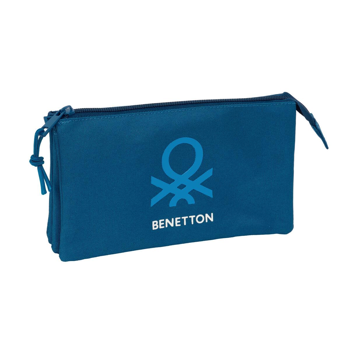 Portatodo Benetton Marino Azul marino 22 x 12 x 3 cm