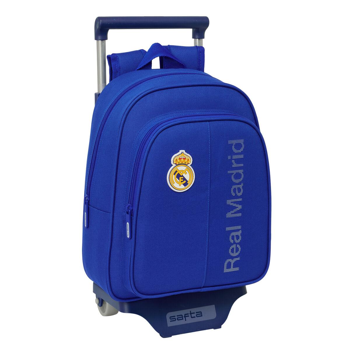 Mochila Escolar Real Madrid C.F. Azul 27 x 10 x 67 cm 27 x 33 x 10 cm
