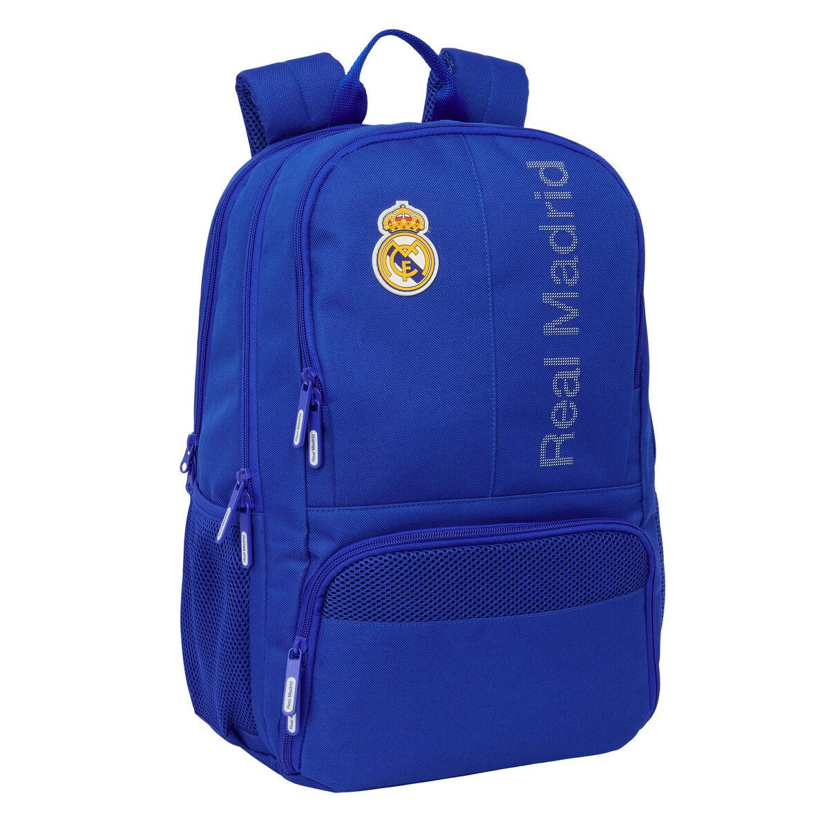 Mochila Escolar Real Madrid C.F. Azul 30 x 42 x 17 cm