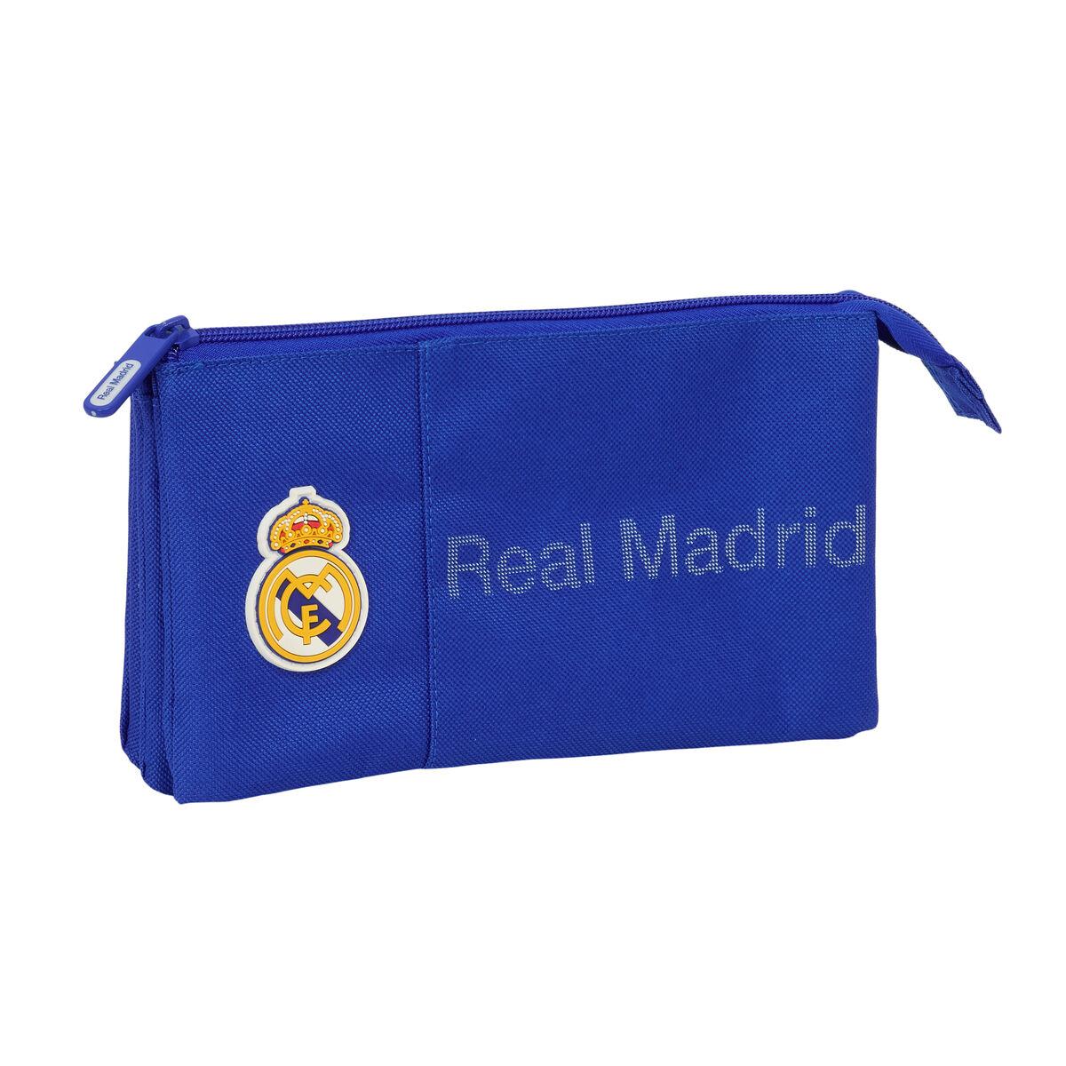 Portatodo Real Madrid C.F. Azul 22 x 12 x 3 cm