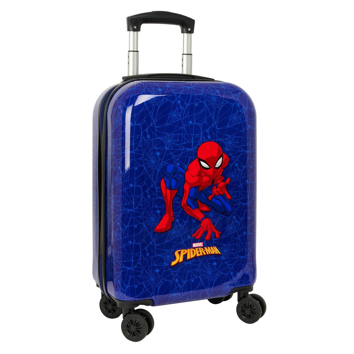 Maleta de Cabina Spider-Man Azul 20'' 20 L 34,5 x 55 x 20 cm