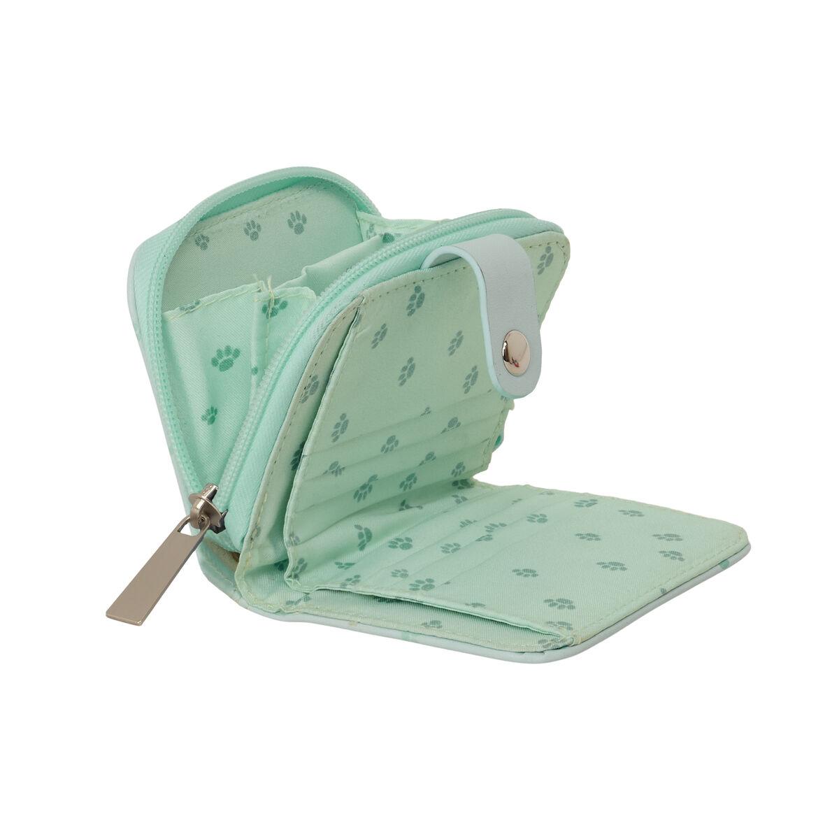 Cartera Snoopy Verde Verde Turquesa