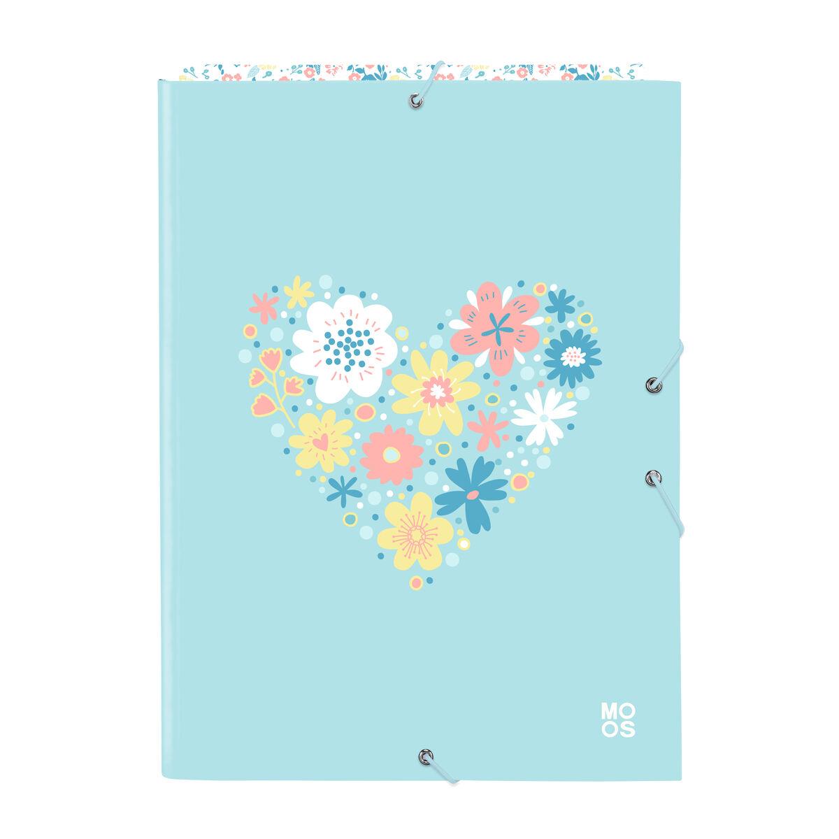 Carpeta de anillas Moos Fiori Multicolor A4 26 x 33.5 x 2.5 cm