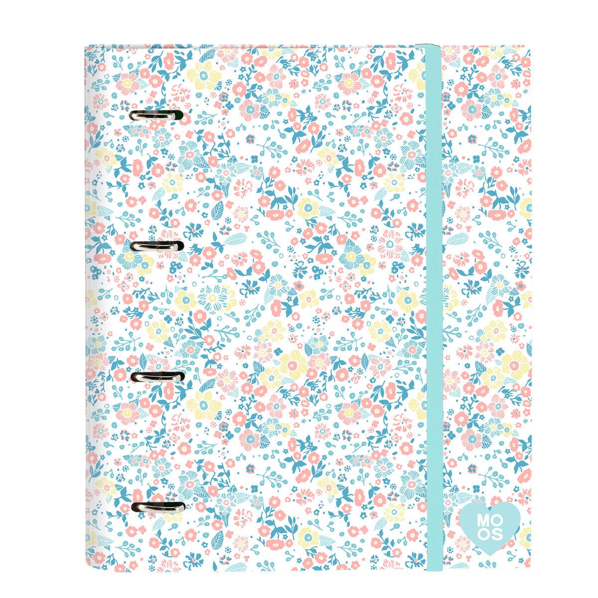 Carpeta de anillas Moos Fiori Multicolor 27 x 32 x 3.5 cm