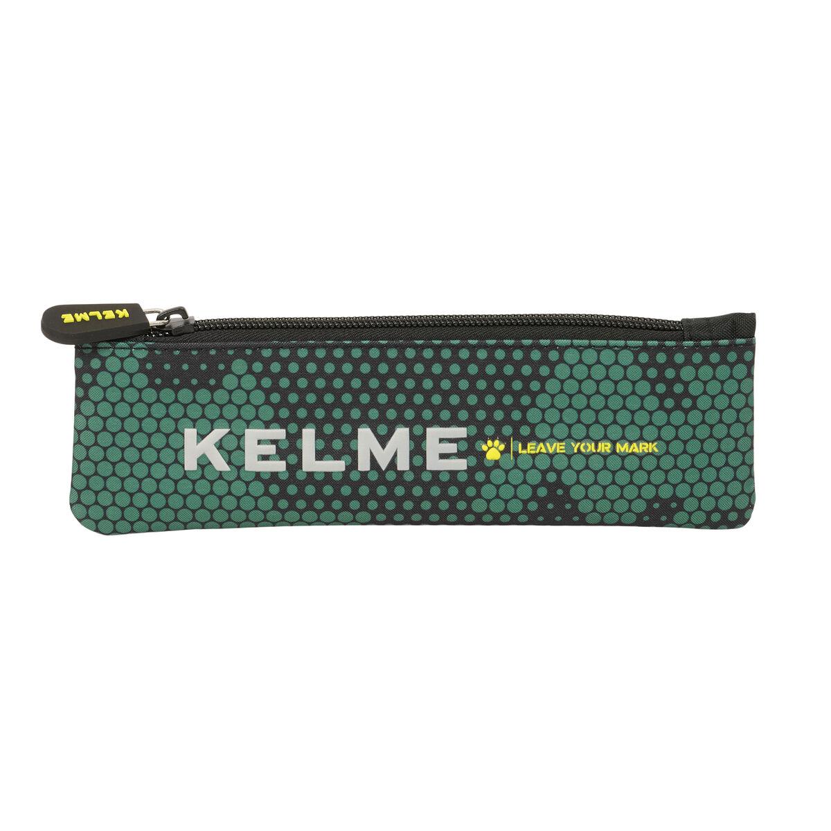 Portatodo Kelme Camo Negro Verde 20 x 6 x 1 cm
