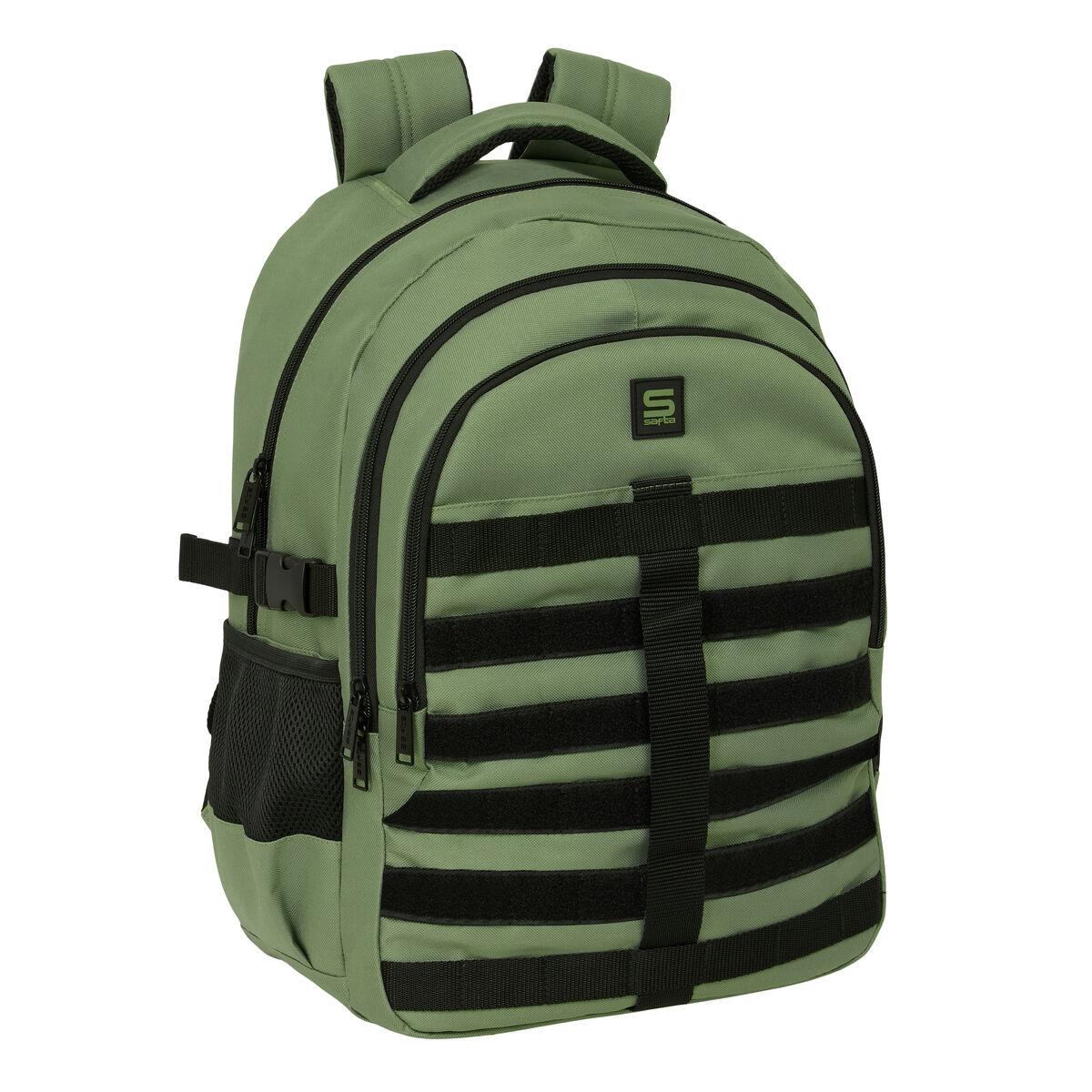 Mochila Escolar Safta Verde